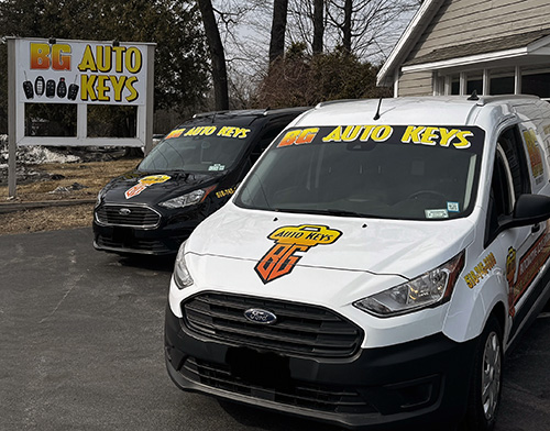 BG Auto Keys Mobile Vans